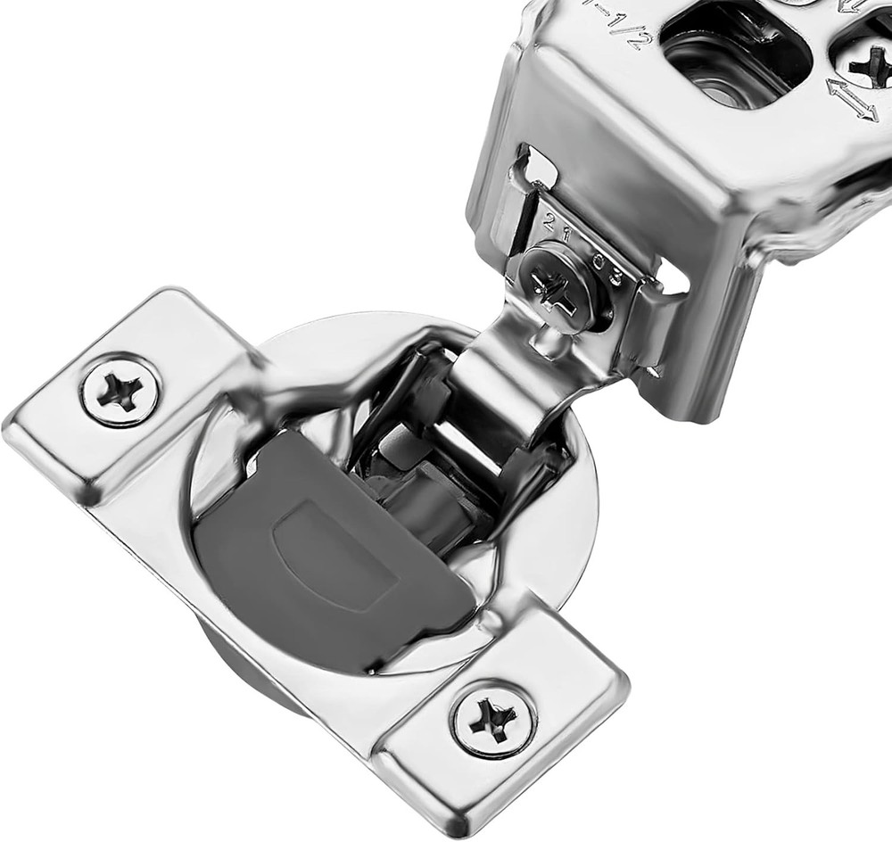 10 Pack Soft Close Hinges for Kitchens - Quiet Operation & Style