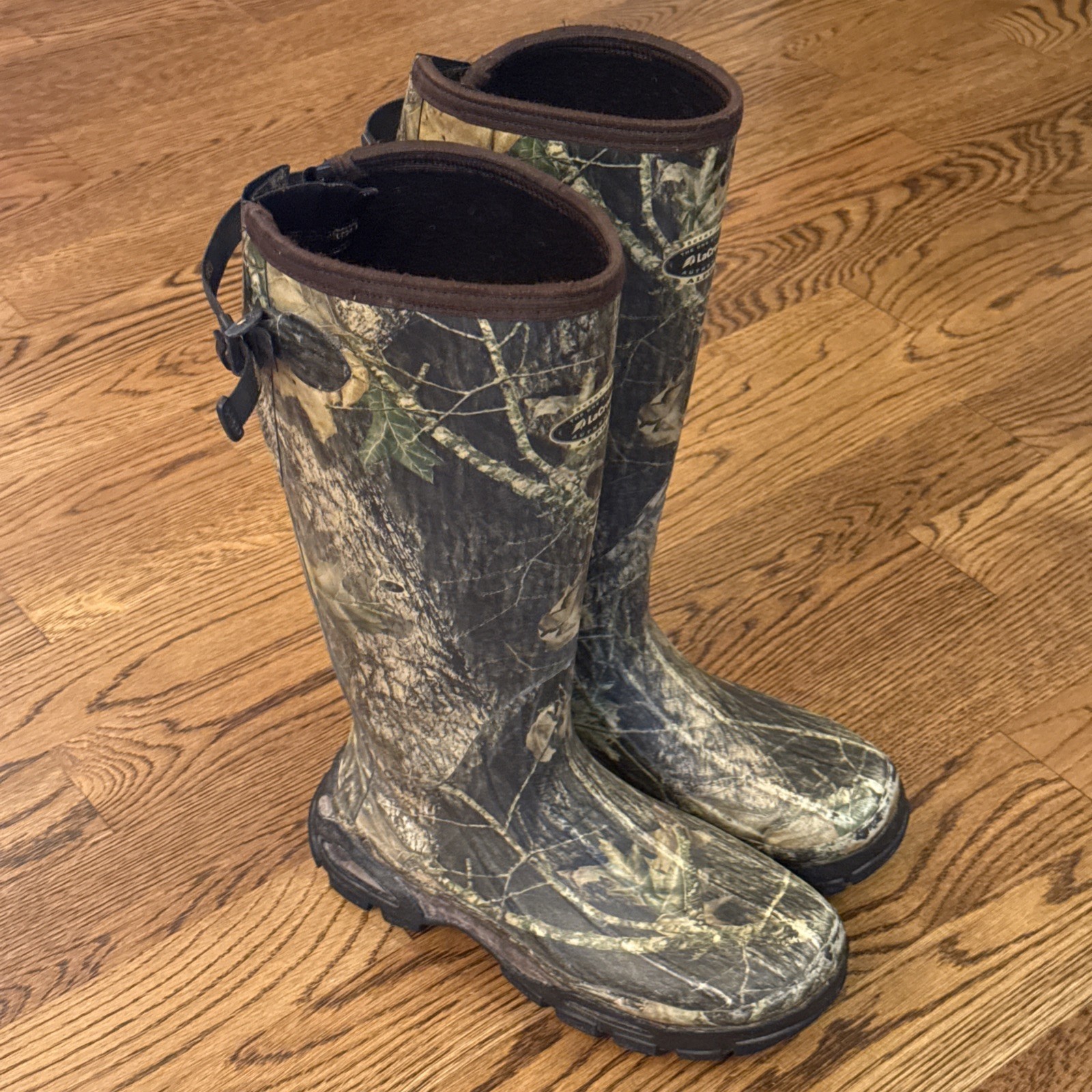 Lacrosse Alpha Boots Men’s Size 11 Scent Free Camo Waterproof Boots