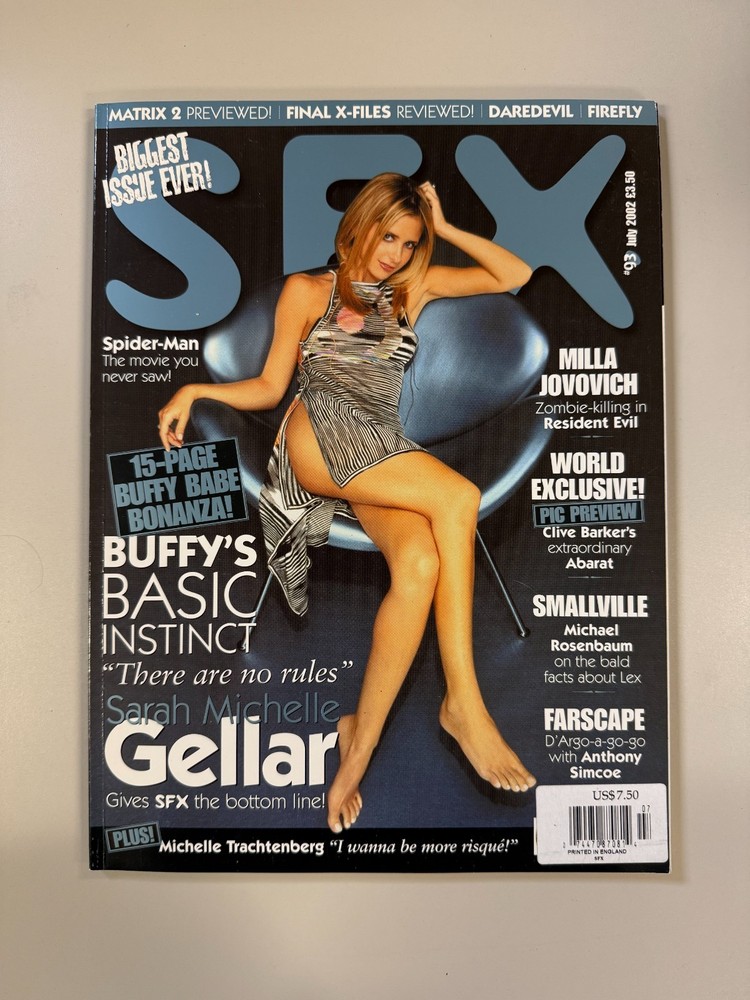 Buffy The Vampire Slayer 2000s 5 SFX Buffy Feature Article MAGAZINES BUNDLE