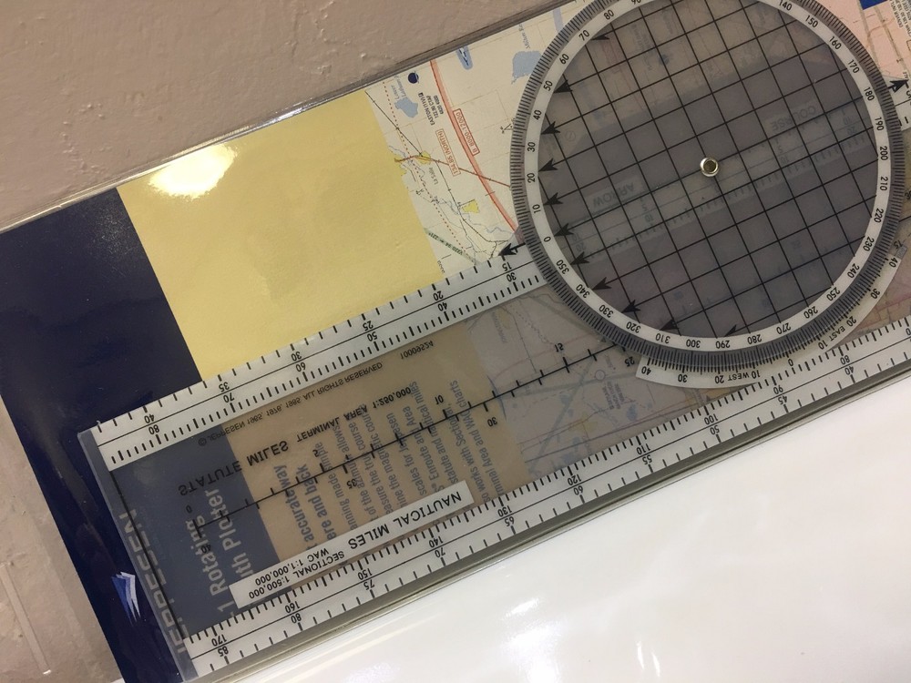 Jeppesen, Rotating Azimuth Plotter PJ-1, p/n 10009524
