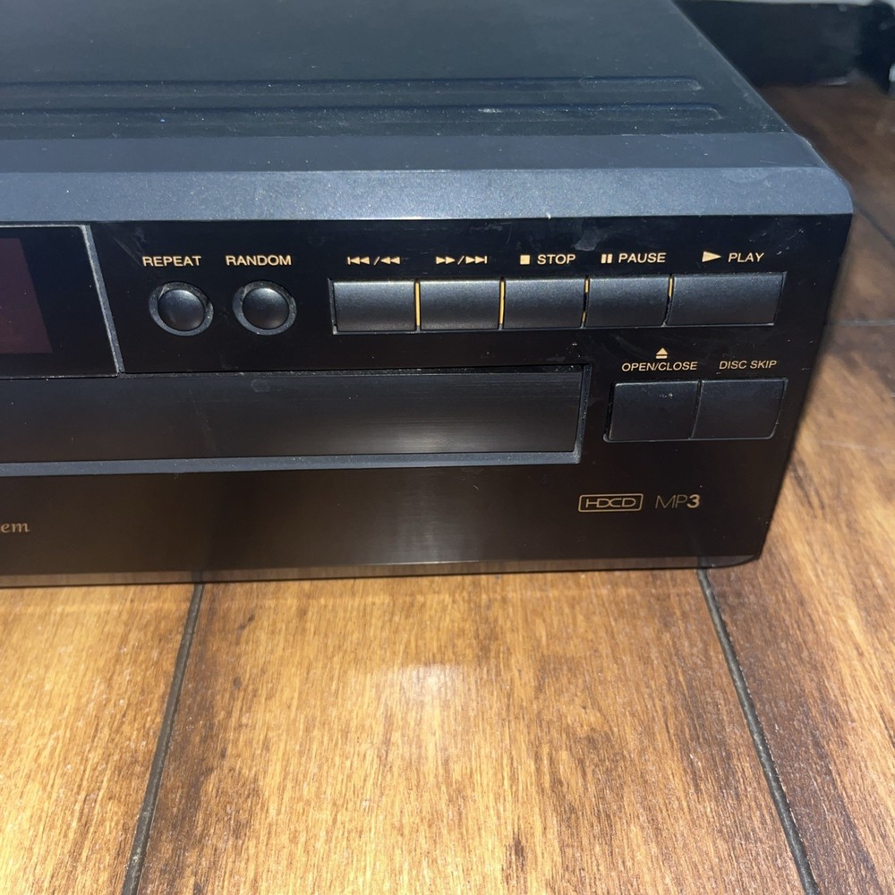 Denon DCM-380 5 Disc CD Compact Disc Changer Player No remote
