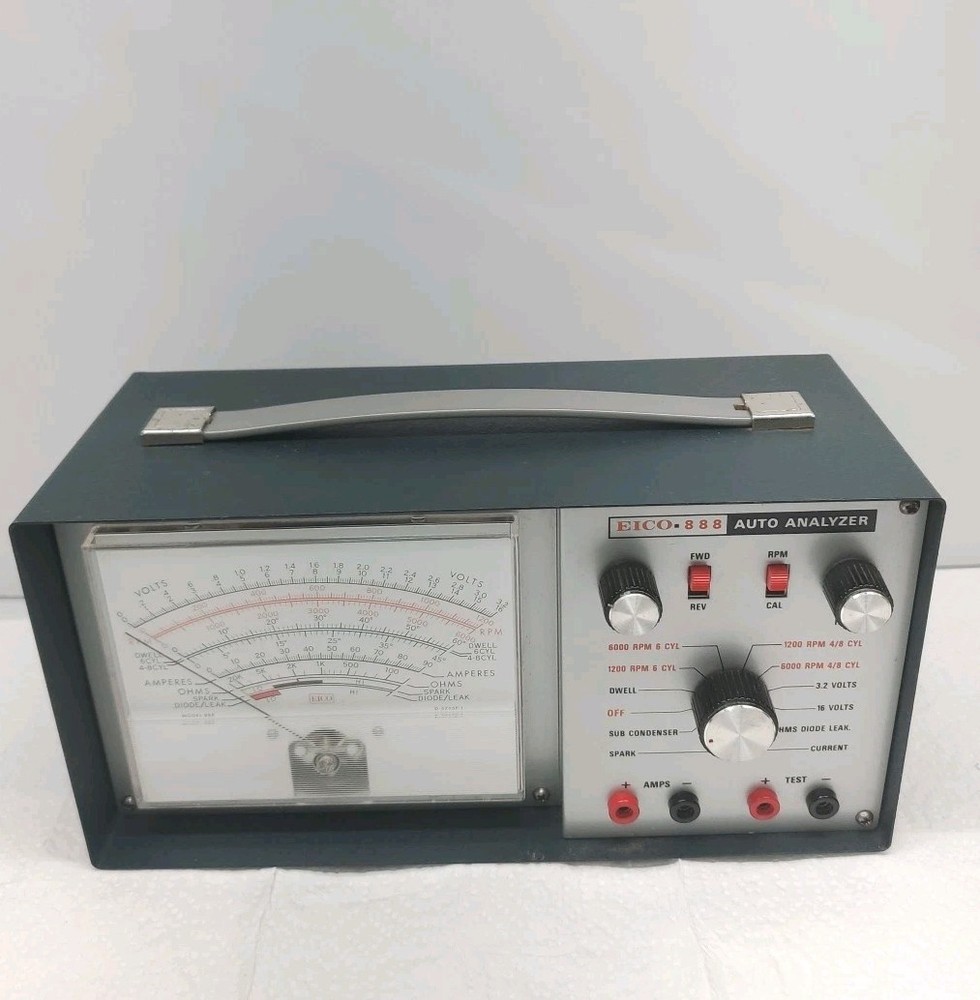 EICO Model 888 Auto Analyzer Engine Analyzer Meter