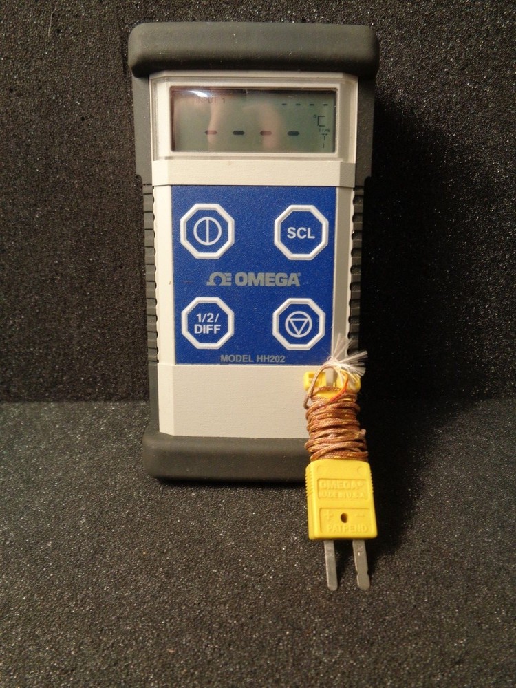 Omega HH202 Handheld Digital Thermometer