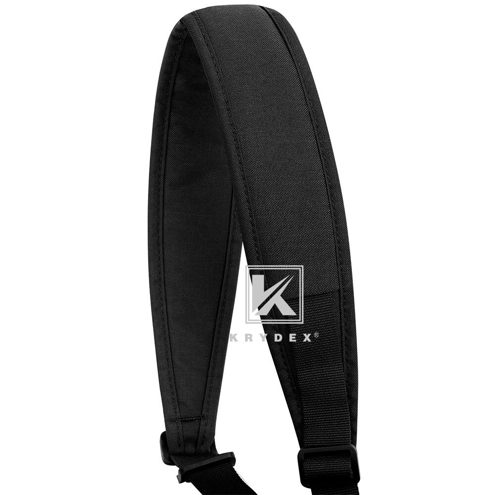 KRYDEX Tactical Sling Strap Modular Slingster Pull Tab 1Point Quick Adjust Black