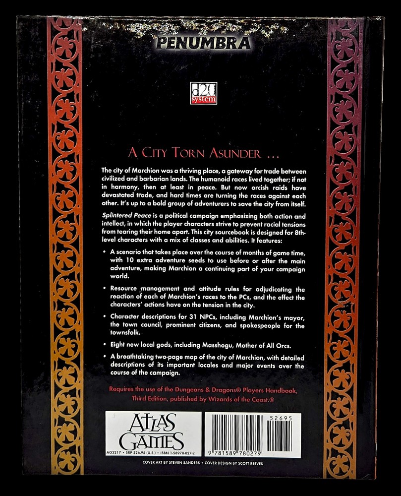 Splintered Peace (Penumbra/D20)