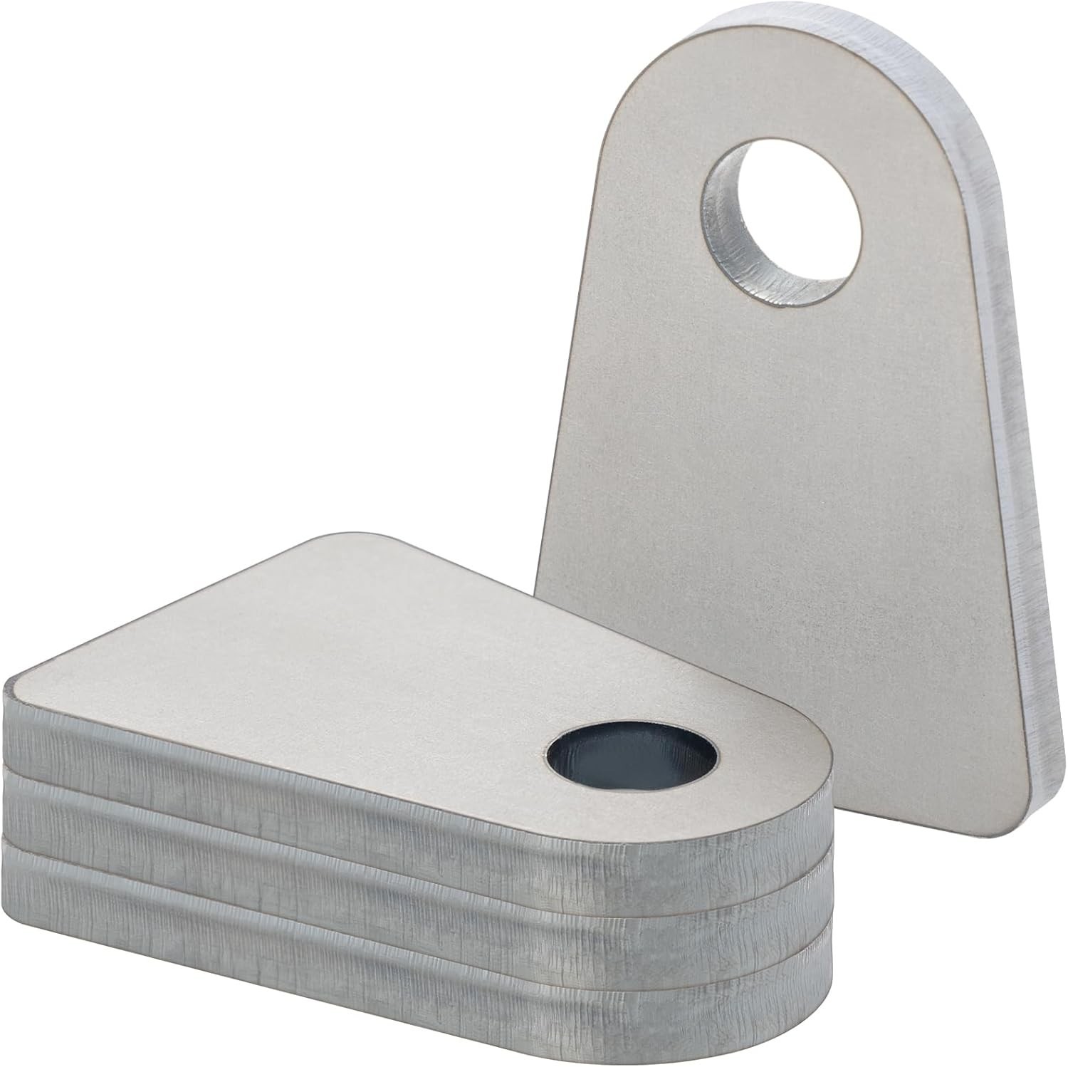 Weld On Tabs 1/2" Hole 1/4 Thick Steel Brackets Shock Mount Trailer Universal 4X