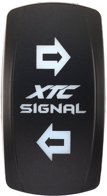 XTC POWER PRODUCTS Dash Switch Rocker Face - Switch Components - Switch Componen
