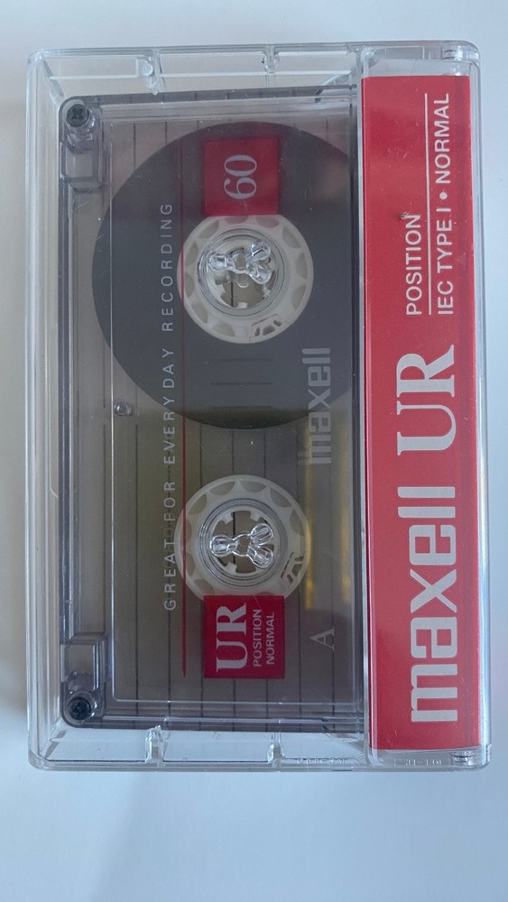Maxell UR 60 Normal Position Cassette Tape