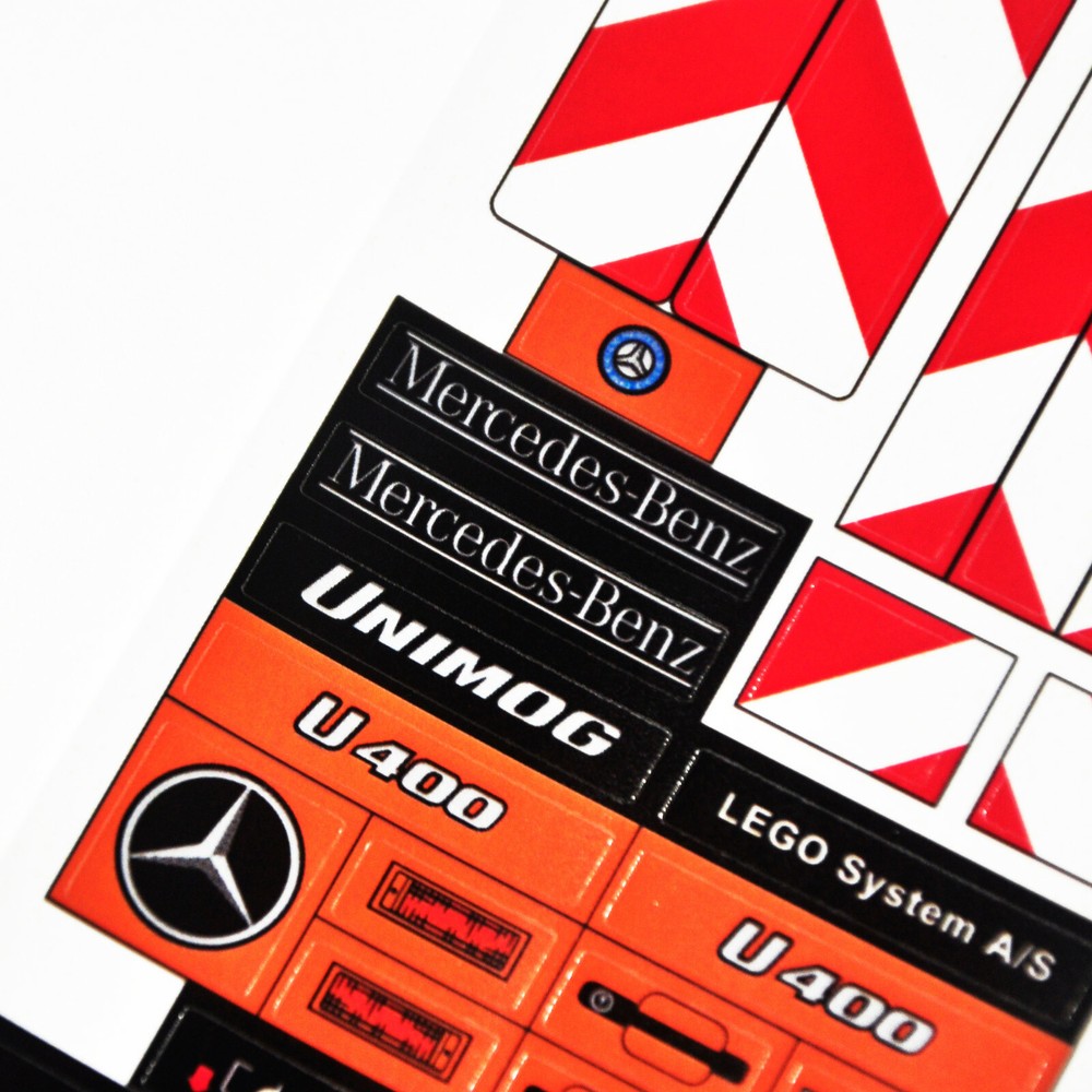 Replacement sticker for set 8110 Precut sticker