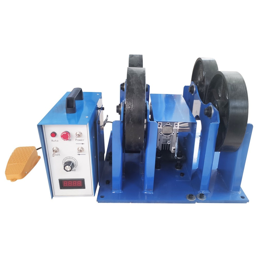 110V 1T Tank Pipe Welding Turning Rolls Welding Support Positioner Roller