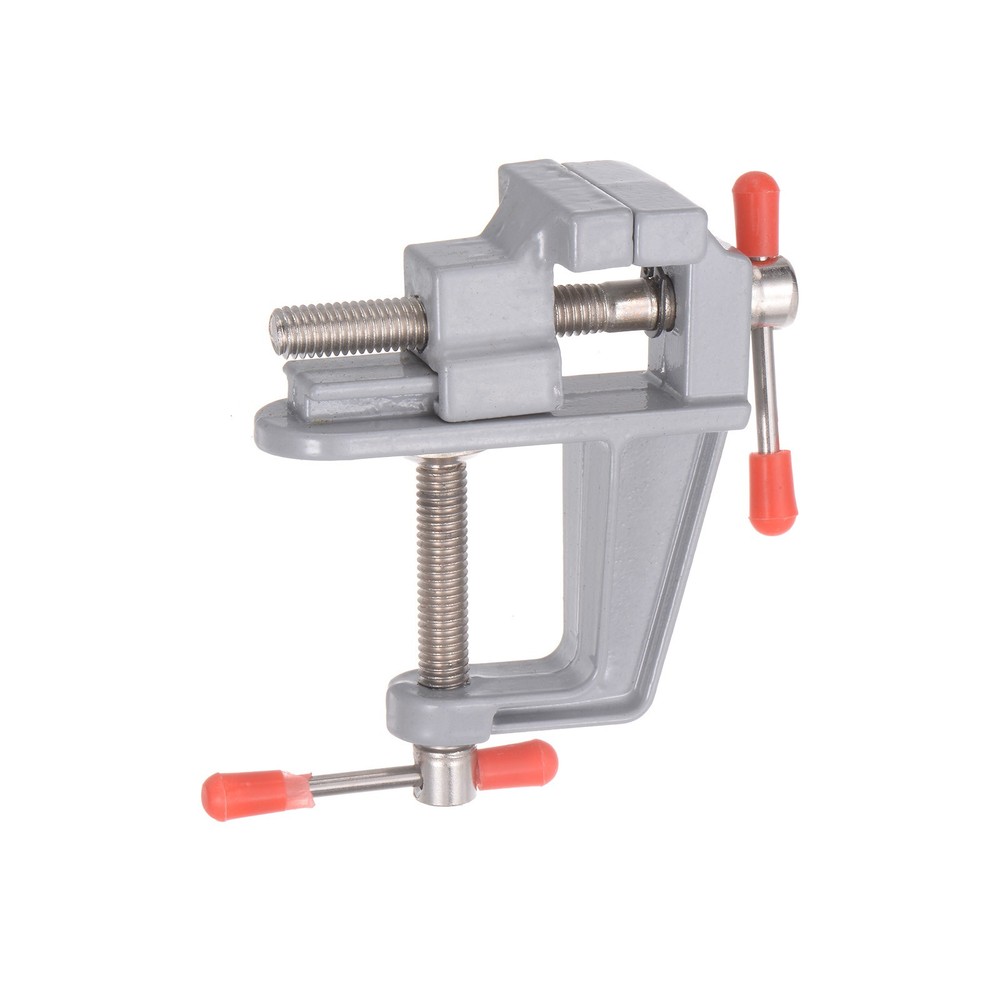 Mini Bench Vise, 1.5" Jaw Width Universal Drill Press Table Clamp