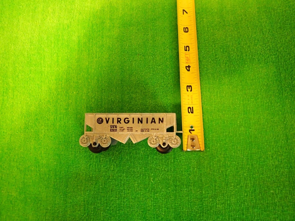Virginian rail car silver, please READ