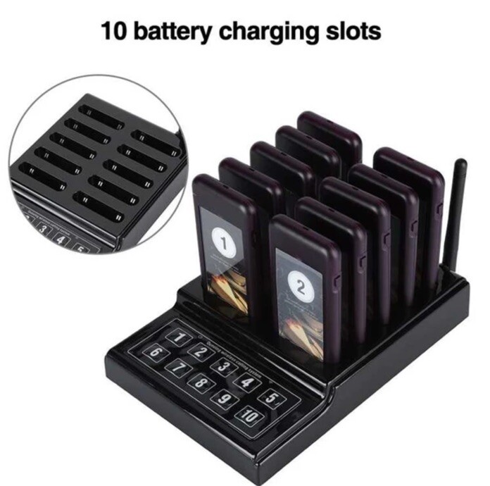 New SU-68G Calling System Wireless Paging Queue System 10 Channel