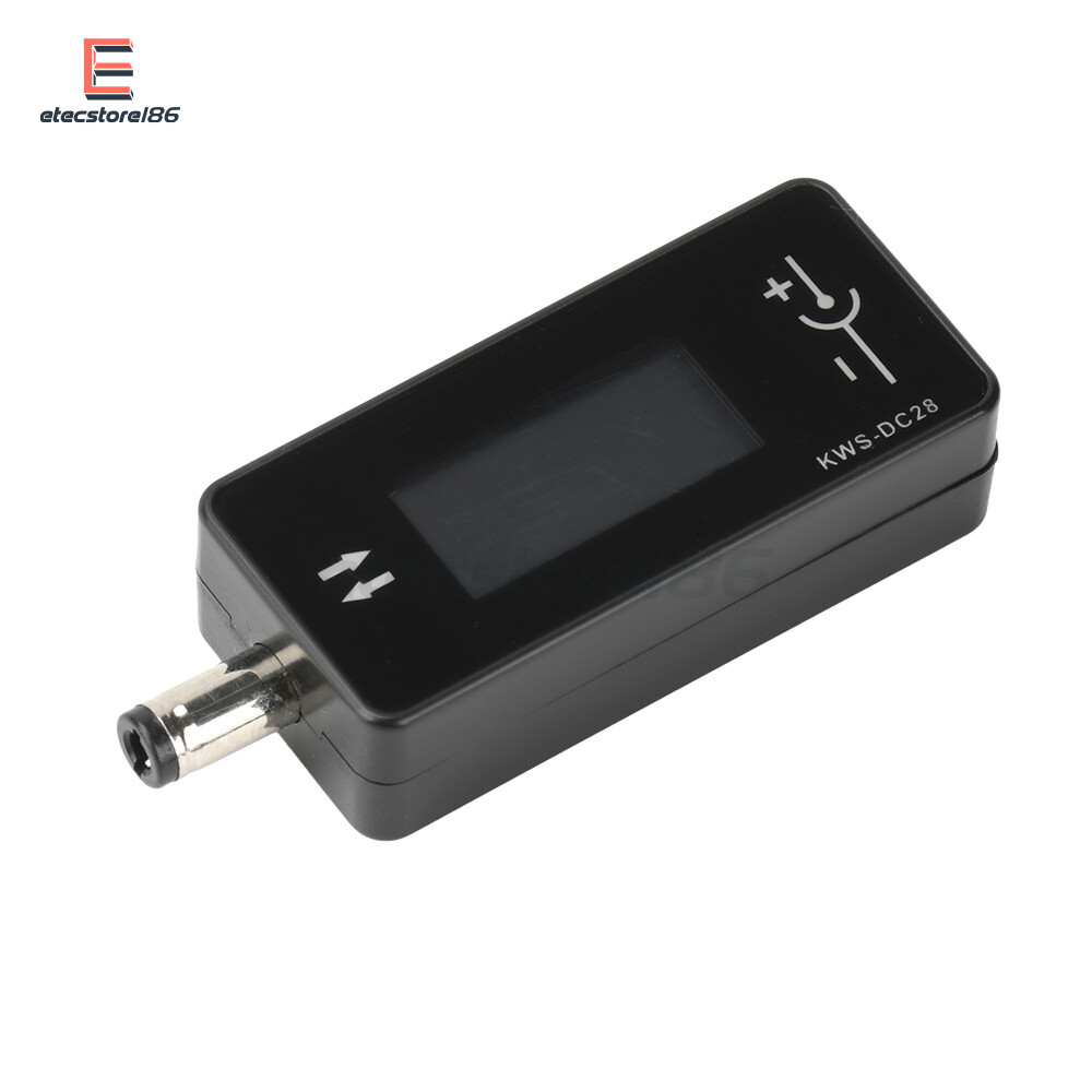 DC5.5*2.5 Current Voltage Power Meter Tester Digital LCD Display Meter DC 4-30V