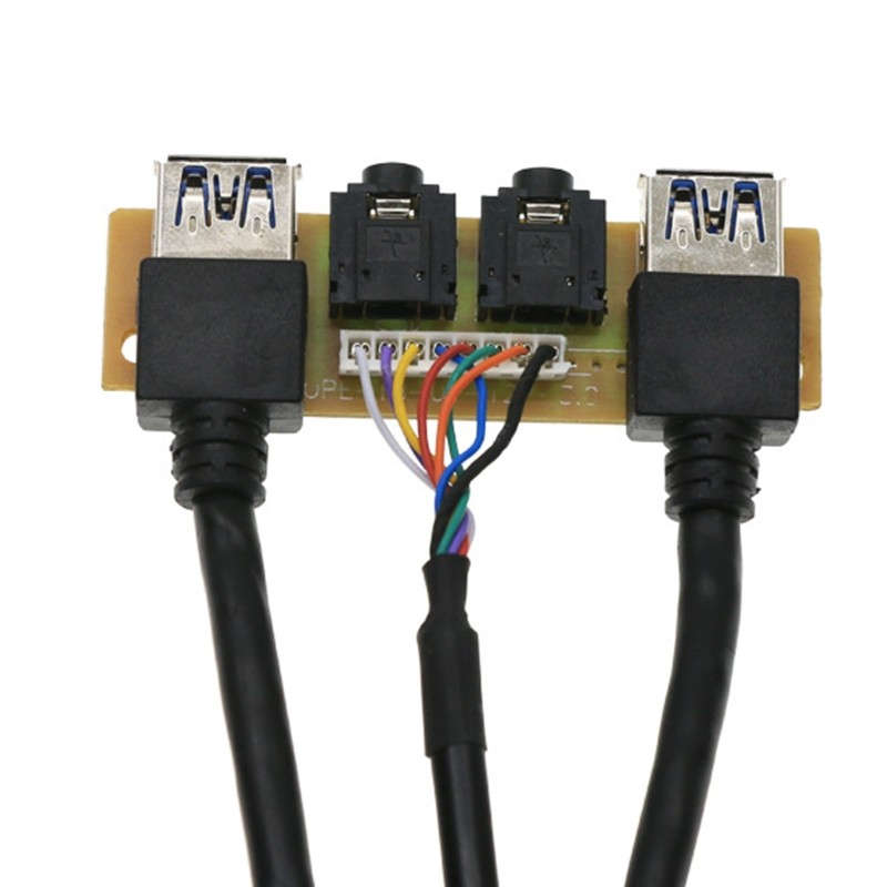 60cm Motherboard High Definition Double USB 3.0 Interface Extension Cable
