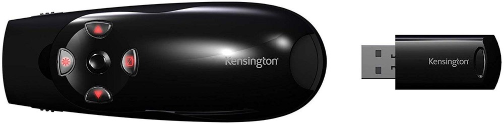 Kensington K72425 Presenter Expert Red Laser-Wireless, RF-Black-USB