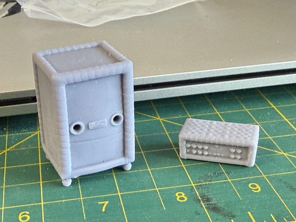 1/25 3d Printed Kustom Amp And Cabinet