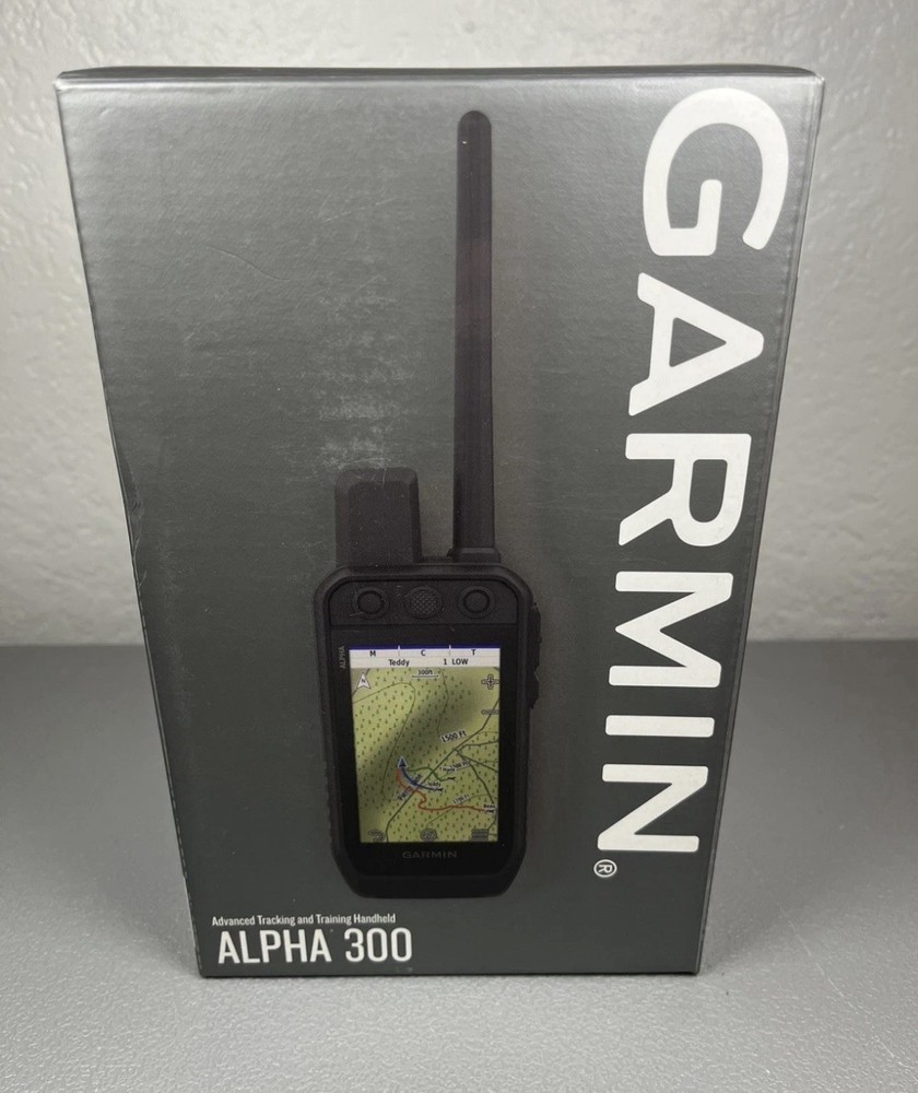 Garmin Alpha 300 Dog Tracking and Training, Handheld Touchscreen For Hunting