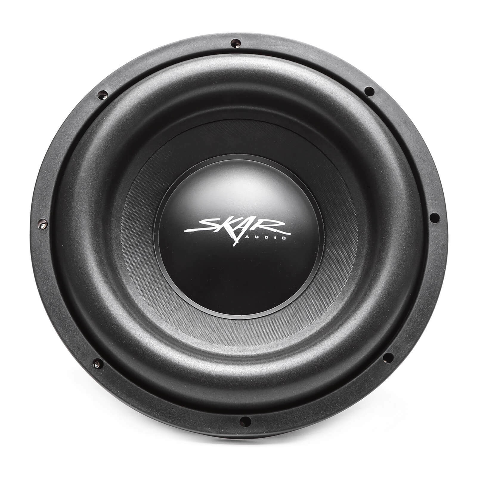 (2) NEW SKAR AUDIO SDR-12 D4 12" 1200W MAX POWER DUAL 4 OHM SUBWOOFERS - PAIR