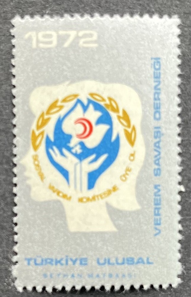 Turkey - 1972 Charity Stamp - Never Hinged