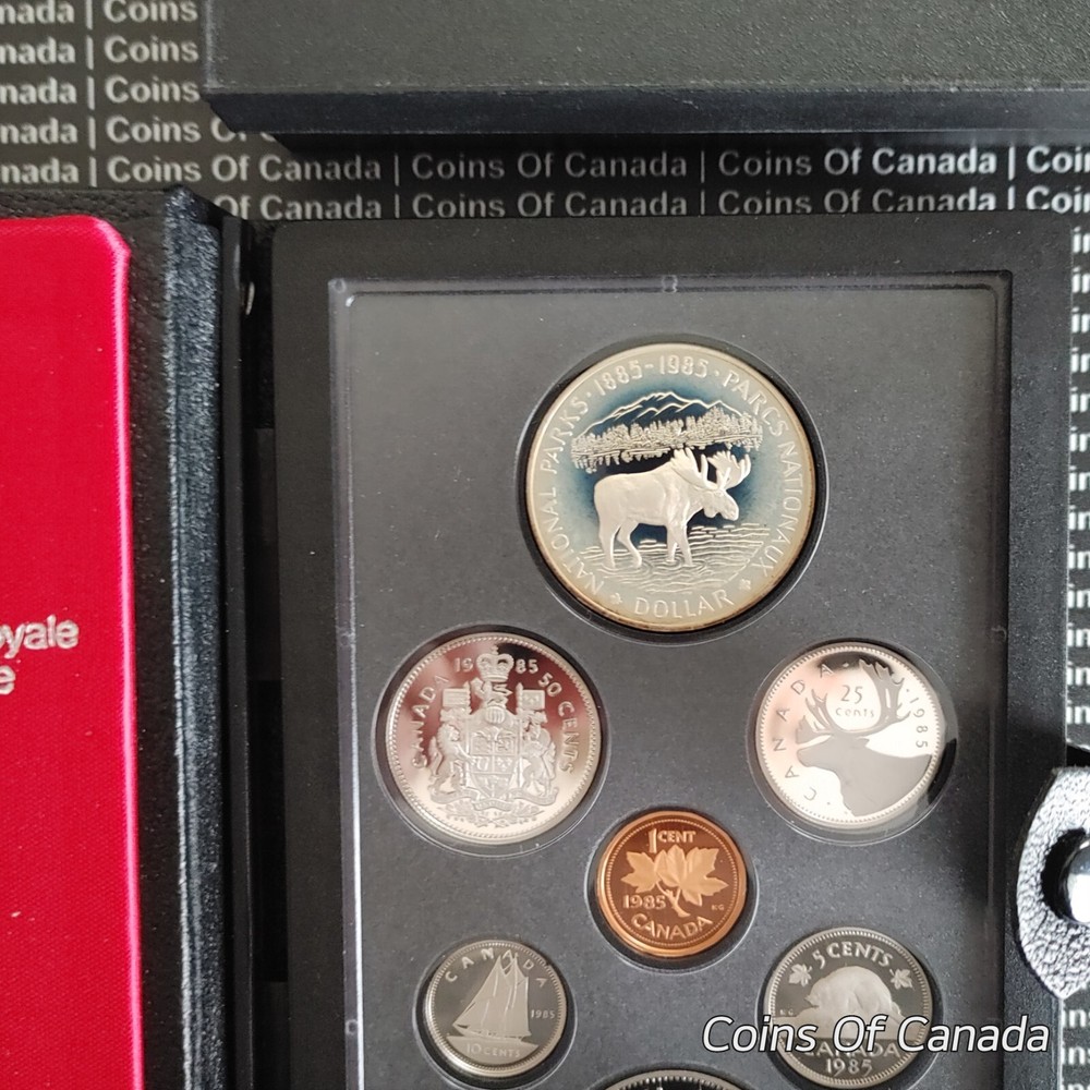 1985 Canada 7 Coin Proof Set - With Special Edition Silver Dollar #coinsofcanada