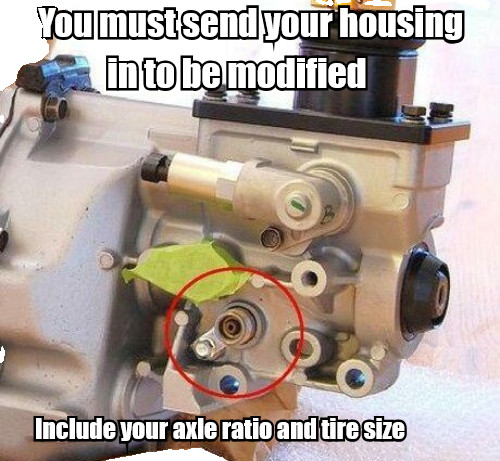 GM T56 Mechanical Cable Drive Speedometer Conversion For Your Housing