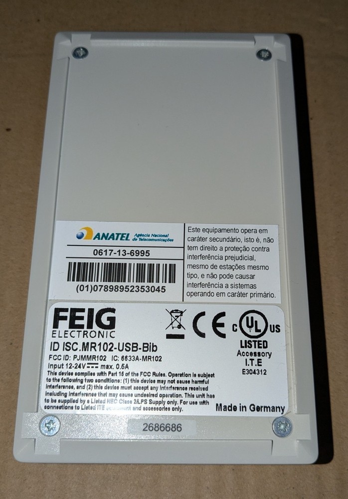 FEIG Electronic MR102-USB Mid Range RFID Reader