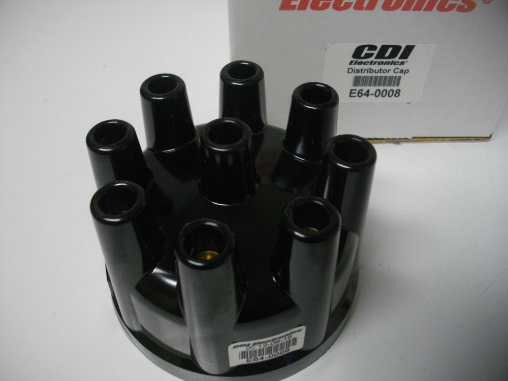 CDI Electronics V-8 distributor cap E64-0008 Mercruiser 393-4988T2