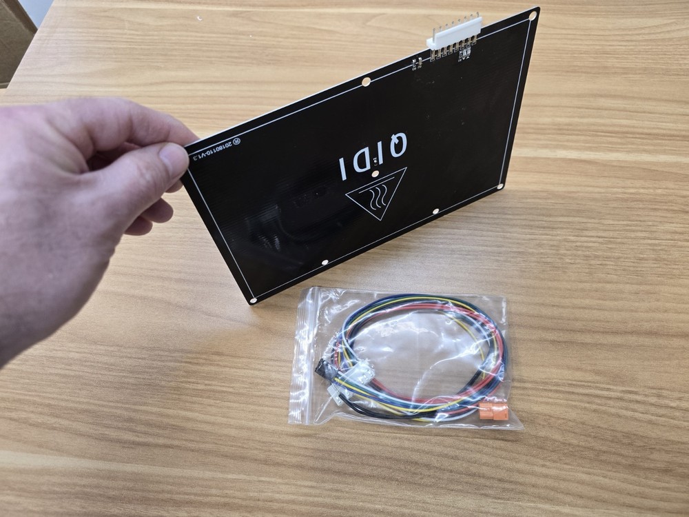 Heated Bed PCB And Cable - Qidi Tech 1 - 3D Printer - new condition