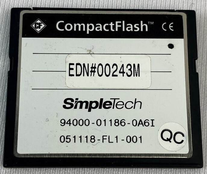 Simpletech SLCF256JI Compact Flash Disk