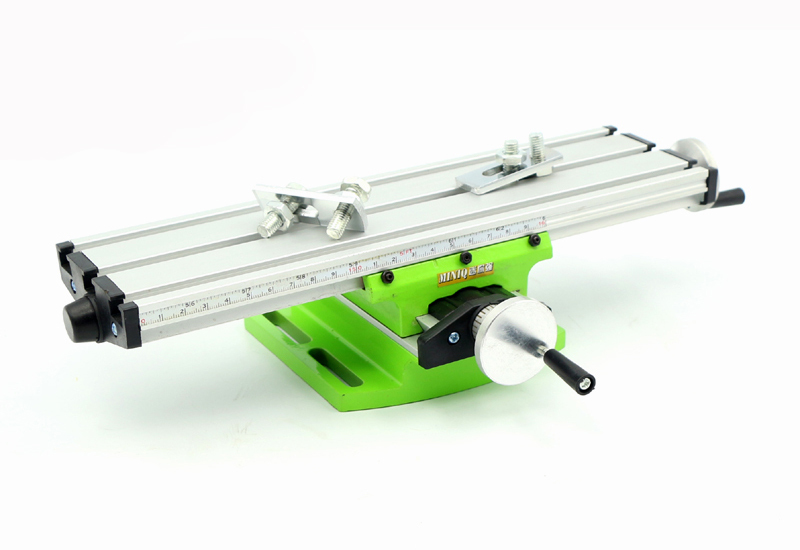 Multi-function workbench Mini Bench Drill Fixture Vise XY-axis Slide Worktable