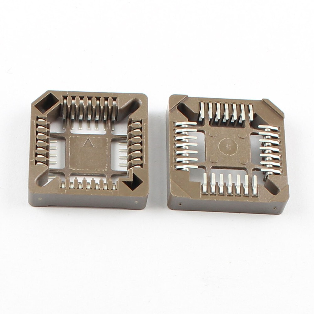 5Pcs PLCC28 PLCC 28 Pin SMT Surface Mount  IC Socket Adapter Converter