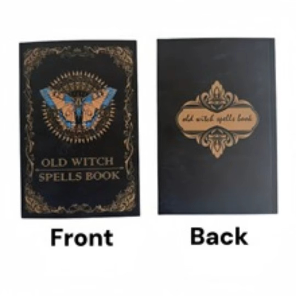 Old Witch Spell Book Spellbook Bundle Spells Witchcraft Magic Witch Wizard