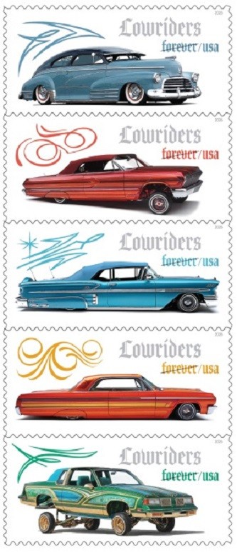 *NEW* 2026 Lowriders - Autos (Vt Strip of 5) 2026 Mint NH