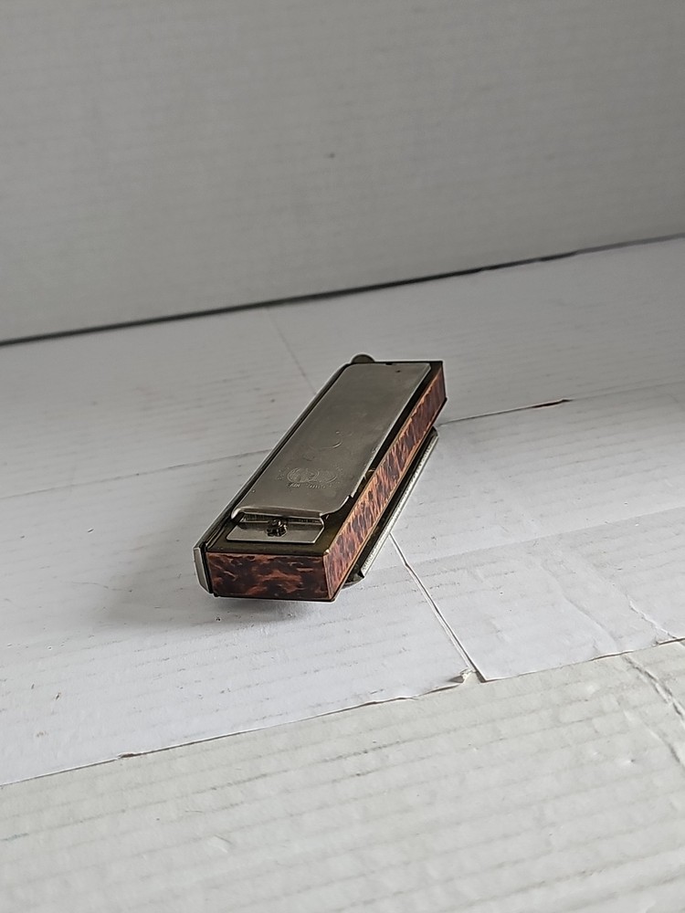 1930's Hohner Chromonica Harmonica With Echo Elite.