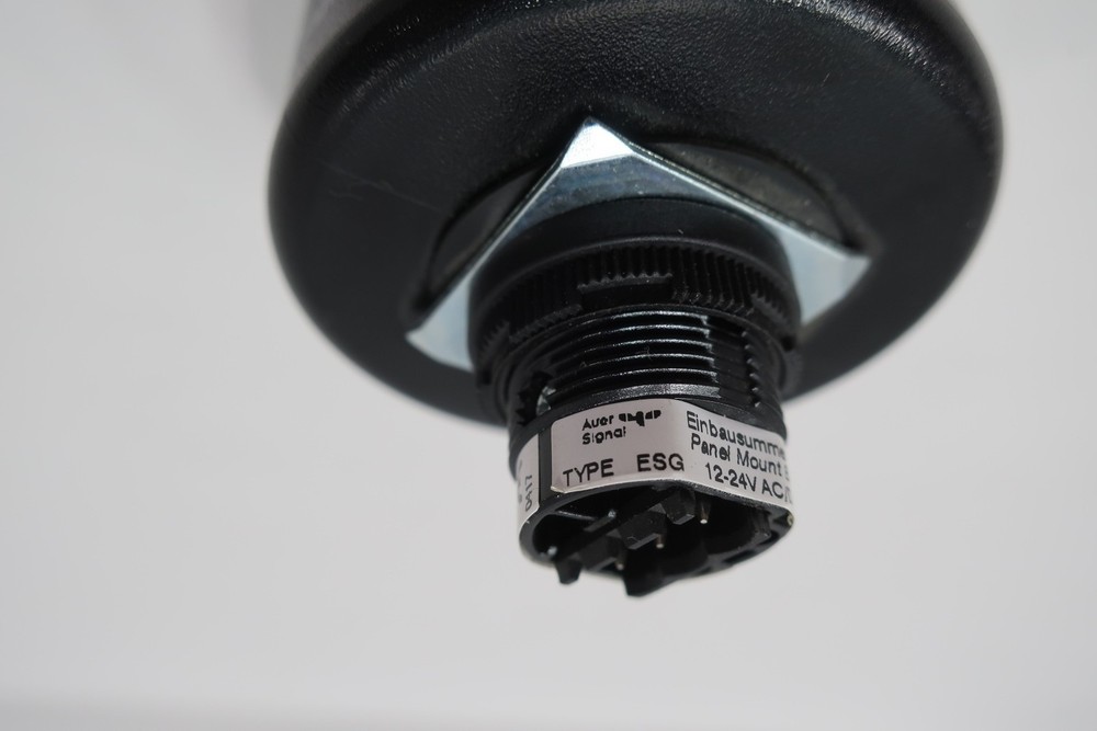 Auer ESG Panel Mount Buzzer 12-24v-ac 12-24v-dc