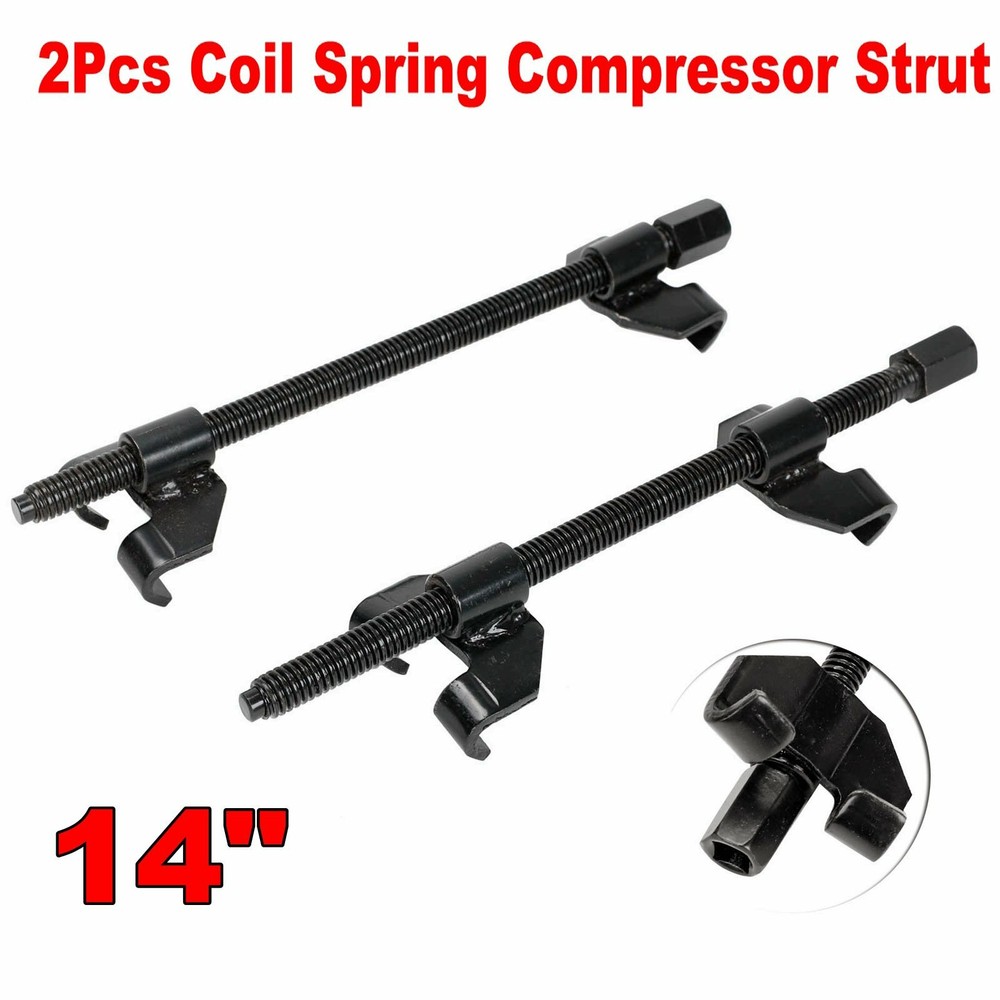 14" Coil Spring Strut Compressor Remover Installer Suspension Kit Heavy Duty 2PC