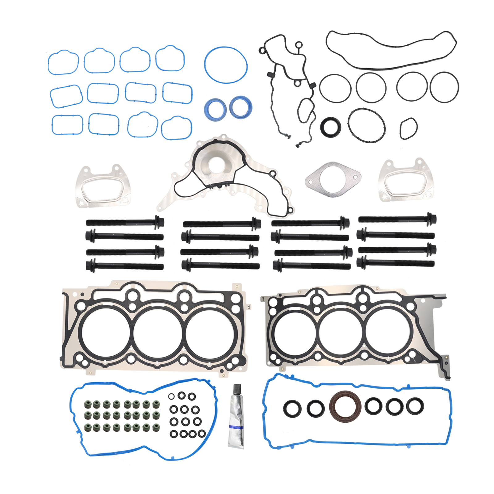 Head Gasket Set Bolts For 11-16 Ram Chrysler Dodge Avenger Jeep 3.6L DOHC VIN G
