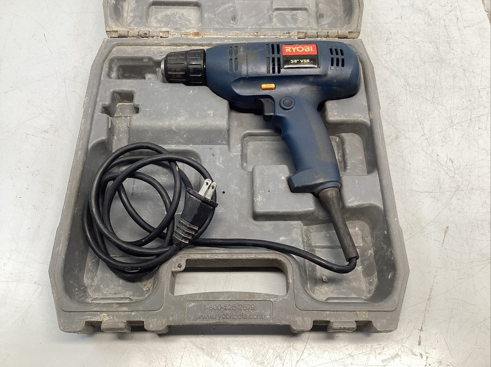 Ryobi 3/8" Keyless Reversible VSR 4.5 Amp Corded Drill D41