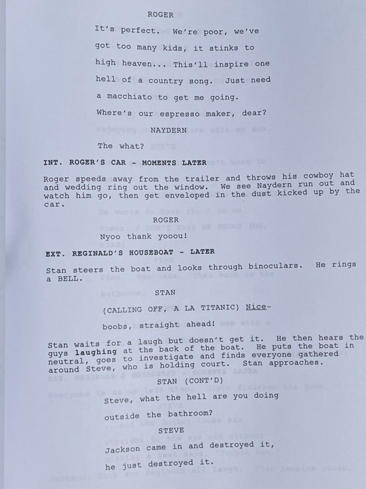 American Dad 2011 Production Used Table Draft Script Gorillas in the Midst