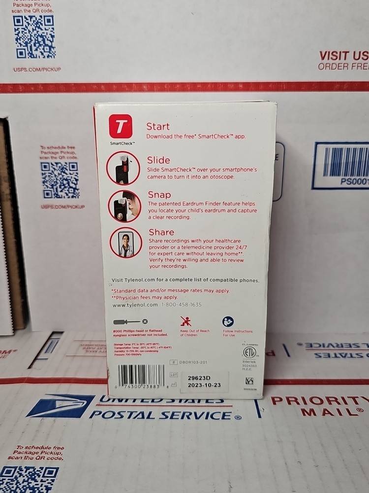 Tylenol SmartCheck Digital Ear Scope