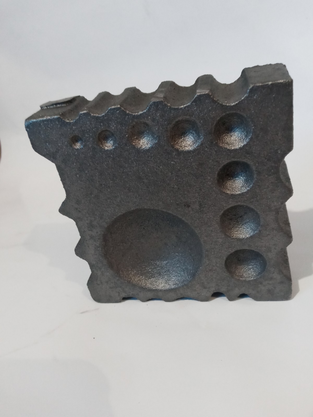 Cast Iron Swage Block 4.5" X4.5" X 1.25" 5.9 Lbs. Made In The USA