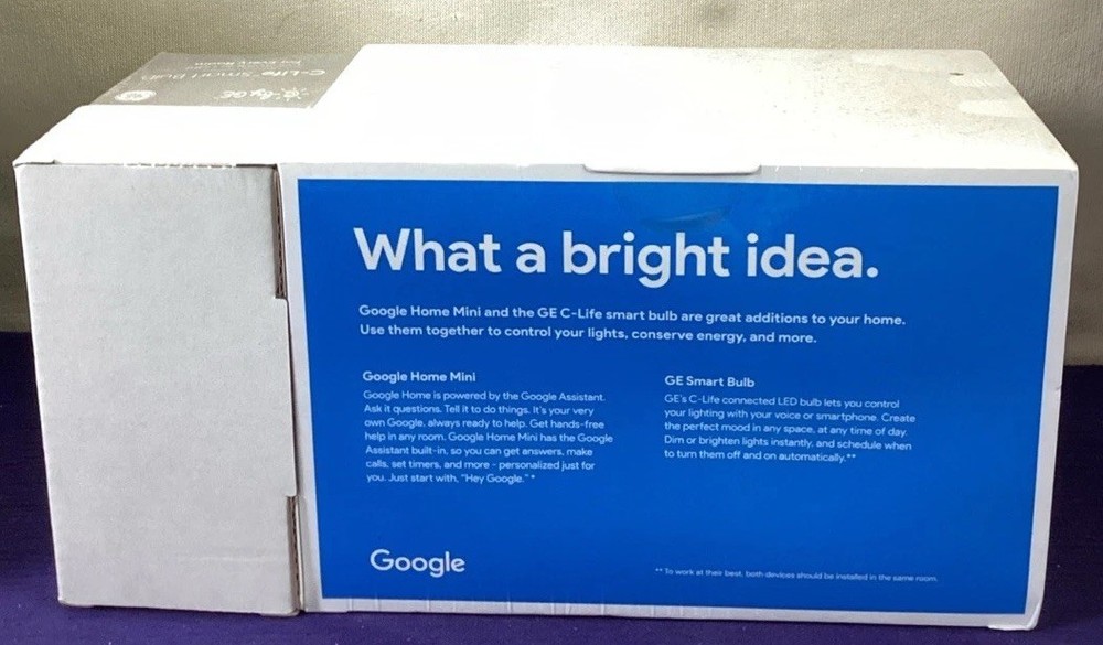 Google GA01808-US Smart Light Starter Kit NEW