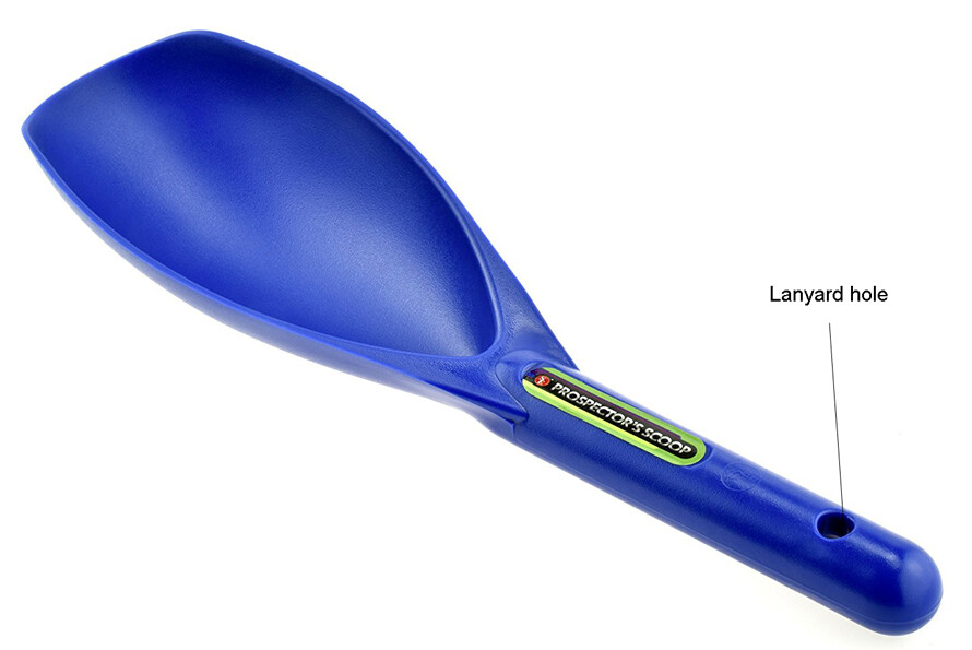 14" Blue Gold Pan Panning Kit