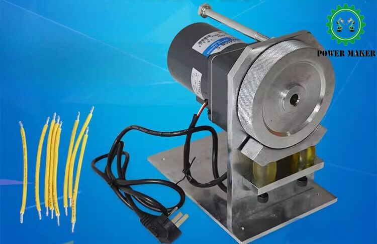 Automatic Half Stripped Small Electric Roller ACDC Wire Stripping Machine