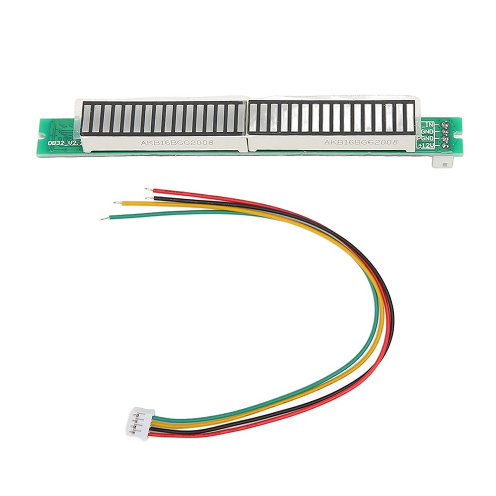 Music Level Indicator Module 32 Bit 8 Effects Adjustable Brightness LED Sound