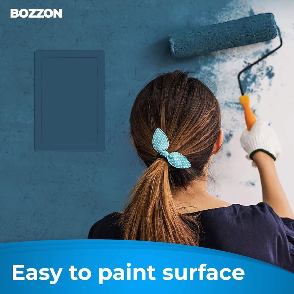 Impact-Resistant White Drywall Access Panel - Ultimate Fix for Plumbing Access