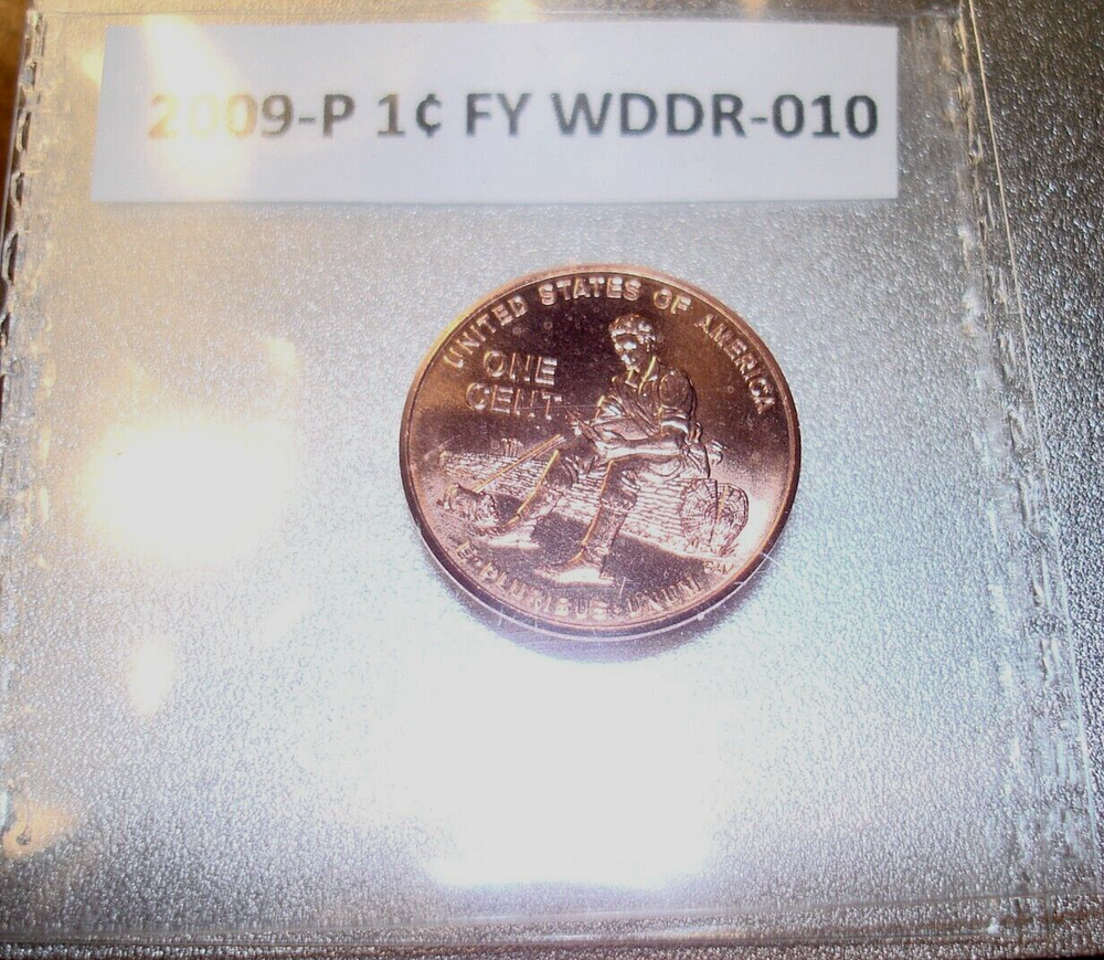 2009 P BU FY DOUBLED DIE REVERSE ERROR WDDR-010