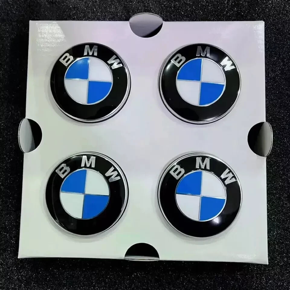 New BMW Floating Alloy Wheel Center Hub Caps A Set Of 4Pcs 68mm NEW 36122455269
