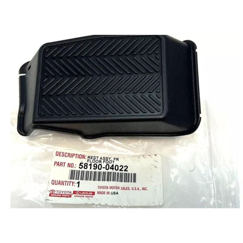 Driver side Foot Rest With Clips Fit For Toyota Tacoma 2005-2015 Genuine OEM